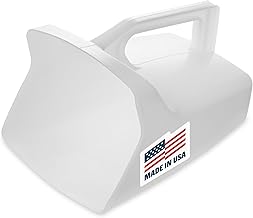 Rubbermaid Commercial Products Food Service Utility Scoop, 64-Ounce, White, for Ice/Bar and Ingredient Use in Restaurant/Kitchen