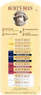 Burt's Bees 100% Natural Moisturizing Lip Balm, Variety Pack (0.15 oz, 8 ct.)