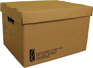 AbilityOne NSN4554036 - File Storage Box - 10 in H x 12 in W x 15 in D