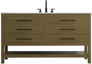 Karson Bathroom Vanity Chestnut Brown