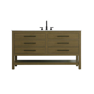 Bathroom Vanity Chestnut Brown by karson – Chestnut Brown