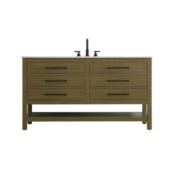 Bathroom Vanity Chestnut Brown by karson – Chestnut Brown