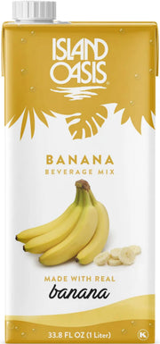 Banana Puree Beverage Mix by ISLAND OASIS – 33.8 Fl Oz (Pack of 1)