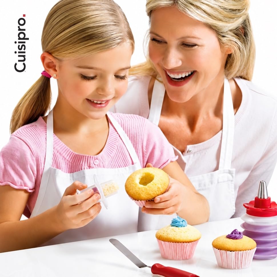 Cupcake Corer by Cuisipro – Medium, Plastic, Red, Model CSP-747166