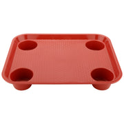 GET Red / 17" x 14" / Modern Serving Trays