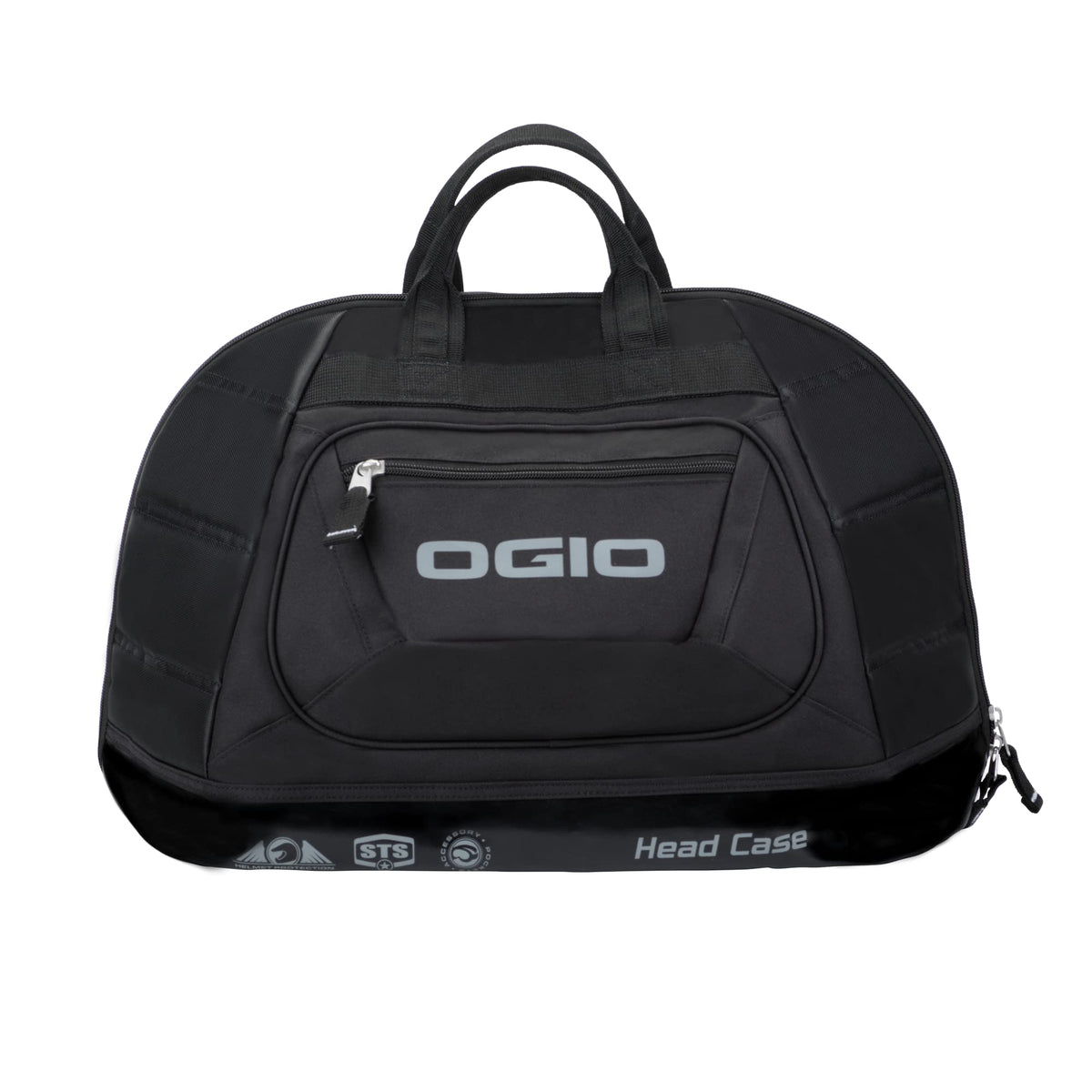 Stealth Black Head Case Motorcycle Helmet Bag by OGIO – 19" H x 13" W x 11" D, 21 liters, Polyvinyl Chloride (PVC), Black, Model 121009.36