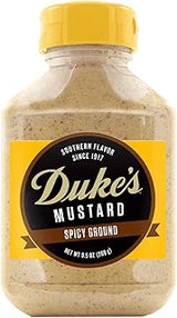 DUKE'S Spicy Ground Mustard, 9.5 Ounce (Pack of 1)
