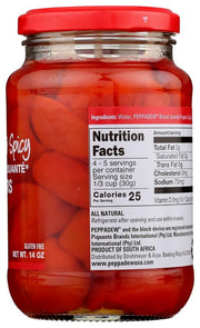 Peppers - Hot - Value Bundle of 6 (84 ounce) by PEPPADEW – 14 Ounce (Pack of 6), Pack of 6, Model Peppadew Peppers - Hot - Value Bundle of
