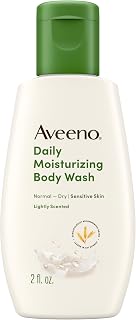 Aveeno Daily Moisturizing Body Wash, Lightly Scented, 2 fl. oz