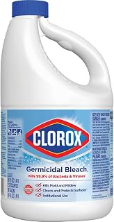 Clorox 32293 Germicidal Bleach, Concentrated, 81-oz. - Quantity 66