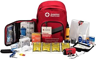 First Aid Only 91052: Emergency Preparedness Backpack Red Cross Deluxe