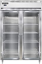 DL2FS-GD Designer Line Two Section Reach In Glass Door Freezer, Shallow Depth