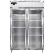 DL2FS-GD Designer Line Two Section Reach In Glass Door Freezer by Continental Refrigerator – Commercial Grade