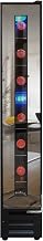 Vinotemp 7 Bottle Wine Cooler Refrigerator Freestanding Wine Cellar or Built-in Installation with Automatic Defrost, LED Display and Front Venting, 7 Bottle, Mirror