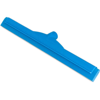 Spectrum Plastic Hygienic Squeegee 18" by Carlisle – Foam Rubber, Blue, Model 4156714