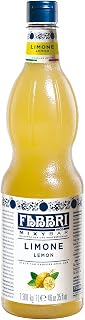 Fabbri Flavoring Syrup, Lemon, 33.8oz (1L) | Made in Italy