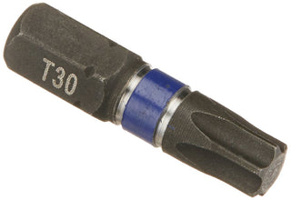 Tools Impact Performance Series TORX T30 Insert Bit by IRWIN – T30, Alloy Steel, Black Oxide, Model 1837410