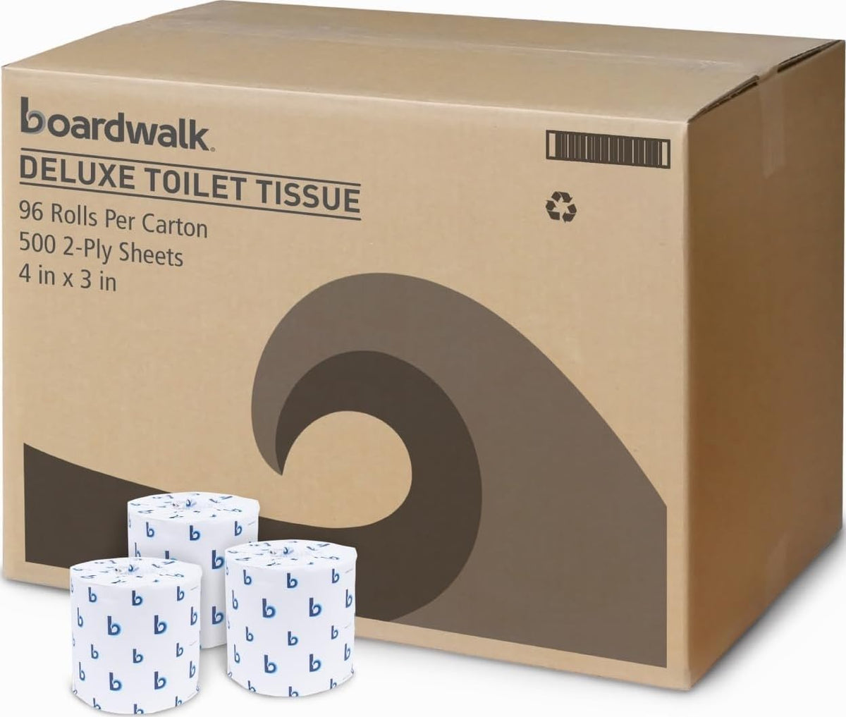 Boardwalk 500 sheet 4" x 3" (Pack of 96) / White / 1 Paper & Plastic