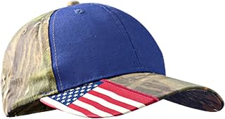 OccuNomix Baseball Cap with Camouflage & US Flag Accents - SH300-018