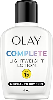 Olay Complete All Day Moisturizer with Broad Spectrum SPF 15 Normal, 4 Fl Oz (Pack of 1)