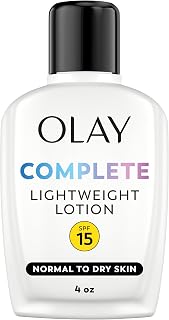 Olay Complete All Day Moisturizer with Broad Spectrum SPF 15 Normal, 4 Fl Oz (Pack of 12)