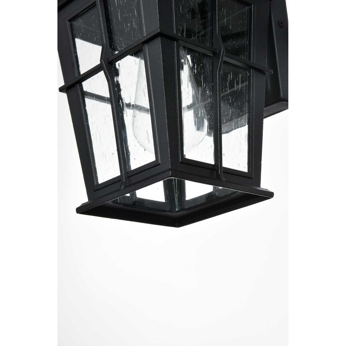 One Light Outdoor Wall Sconce Black by Bodine – Black