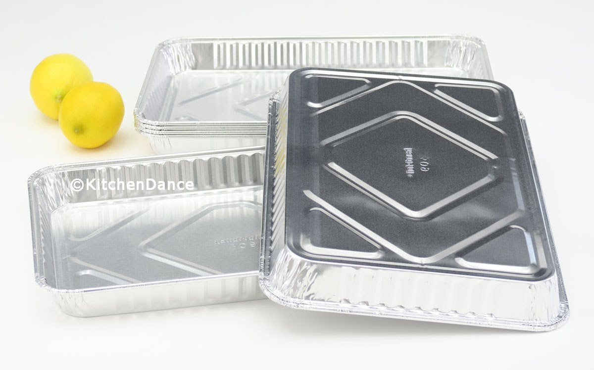 Aluminum 1/4 Size Sheet Cake Pan by Handi-Foil – 1/4 Size, 55.0 ounces, Aluminum, Silver, Pack of 100
