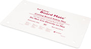 Saf-T-Grip Cutting Board Mate by San Jamar – 10" x 16", Plastic, White, Pack of 6, Model CBM1016