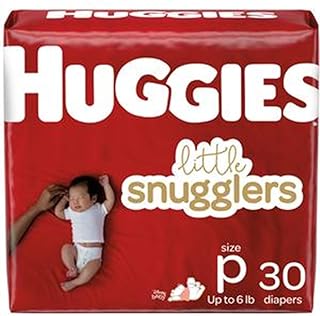 HUGGIES Supreme Little Snugglers, Preemies, 120 (4 PACKS of 30) | 4 Packs of 30