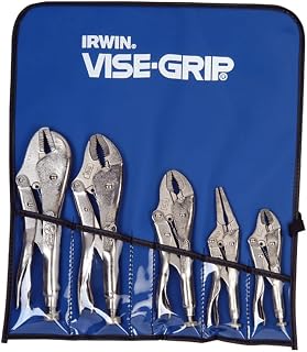 IRWIN VISE-GRIP Original Locking Pliers Set, 5 Piece Set, 68