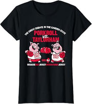 Pork Roll Taylor Ham Design It's New Jersey T-Shirt