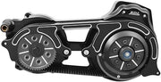 Ltd EVO-16BH-2B 2in. Open Belt Drive Kit with 1-Piece Motor Plate - Black