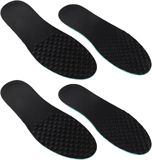 Cuttable Lambskin Athletic Insoles for Men 2 Pairs – Breathable Shock-Absorbing Shoe Inserts for Running, Sneakers, Boots, and Sports Training