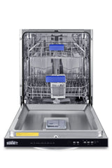 Summit 24" Dishwasher by Summit Appliance – 10.0 load, Stainless Steel, Model DW244SSADA