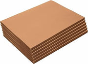 Colorations 9" x 12" Mediumweight Light Brown Construction Paper