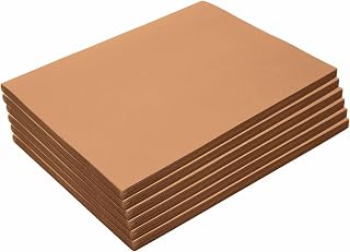 Colorations 9" x 12" Mediumweight Light Brown Construction Paper