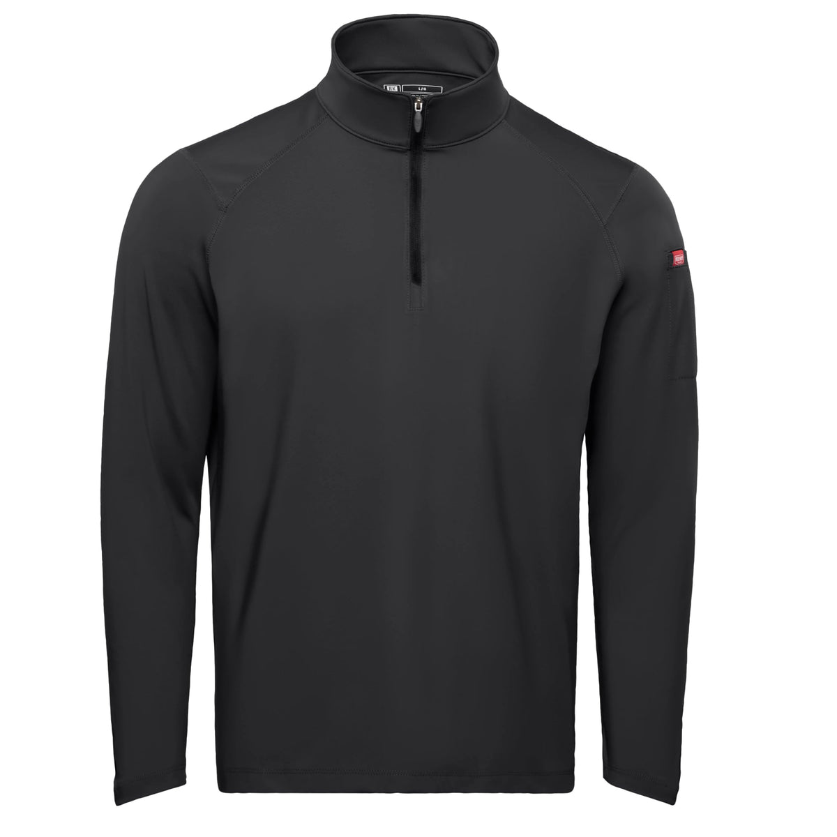 Red Kap XX-Large / Black / Performance Stretch Jersey 1/4 Zip Pullover Outerwear