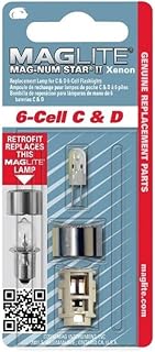 MagLite Mag LMXA601 6 Cell Xeon Mag-num Star Replacement Lamp