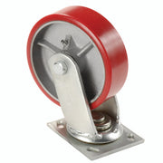 6" Polyurethane Wheel by Casters, Wheels & Industrial Handling – Polyurethane (PU), Model CW4-620S-PSRB
