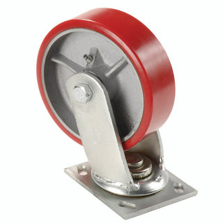 6" Polyurethane Wheel by Casters, Wheels & Industrial Handling – Polyurethane (PU), Model CW4-620S-PSRB