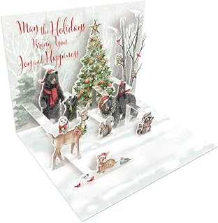 Lang, Woodland Winter by Chad Barrett Pop-up Christmas Cards