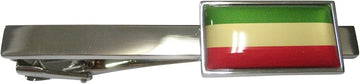 Kiola Designs Thin Bordered Federal Democratic Republic of Ethiopia Flag Tie Clip