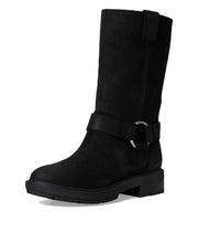 Women's Brimfield Tall Pull On Boot by Timberland – 7, Black Suede, Model TB0A28QR