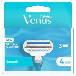 Venus Smooth Razor Blade Refills by Gillette – Pack of 4, Model 75074661