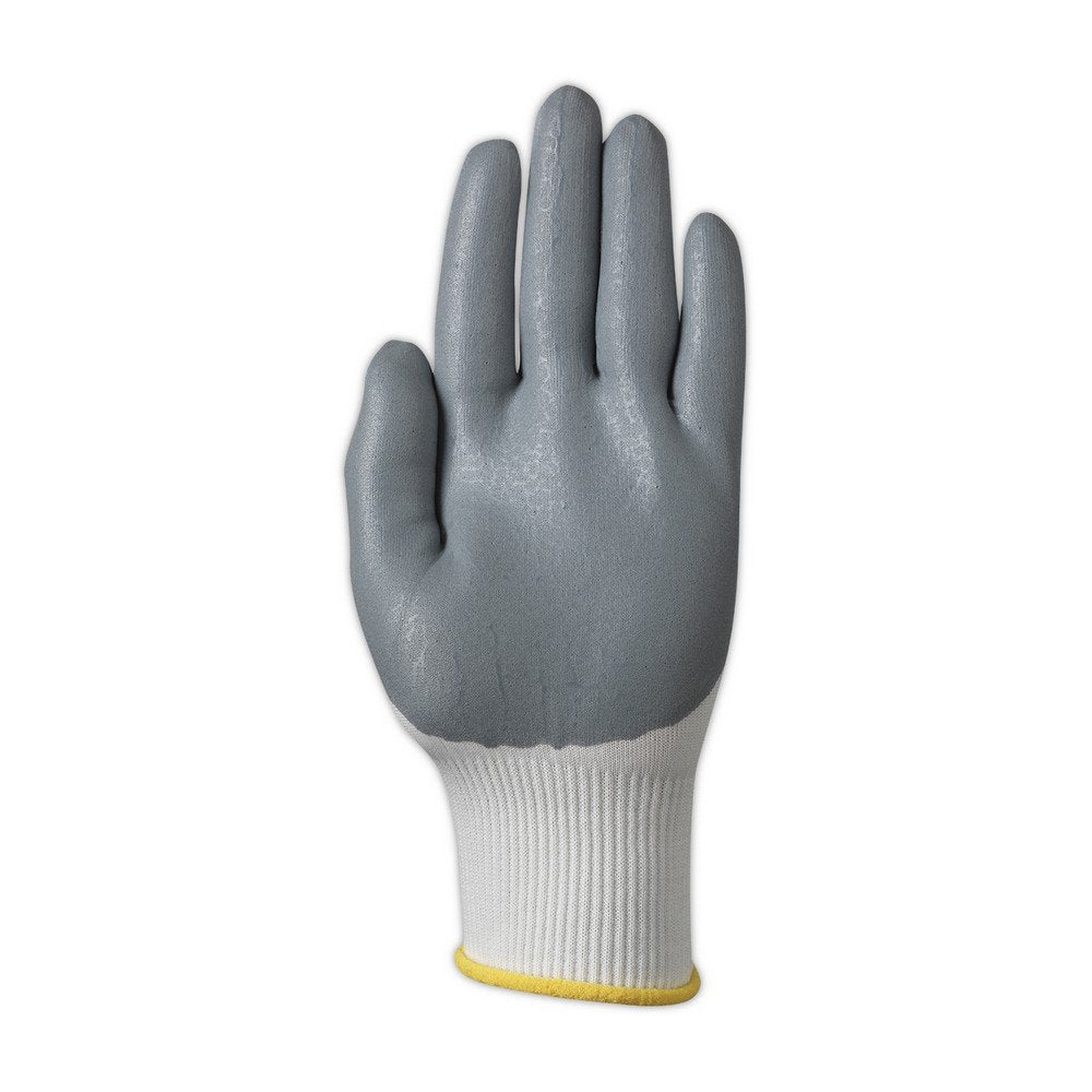 Ansell 12 / Size 8 / White/Gray Safety Work Gloves