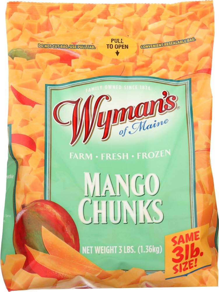 Wymans Mango Chunks by WYMAN'S OF MAINE – Commercial Grade