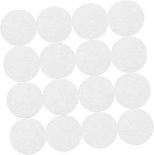 100pcs Round Coffee Paper Filters for Espresso Machines White Replacement Pads Enhance Extraction Prevent Splashing Prolong Filter Holder Durability 100pcs 51mm