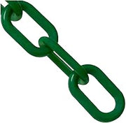 Mr. Chain 1.5" x 25' Evergreen Plastic Safety Chain 30054-25 - 1 Each