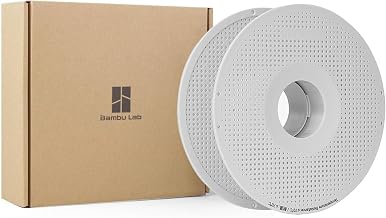 Bamboo Lab Original AMS Detachable Filament Spool Reusable Reel Without Filament for Bambu LAB AMS Black (White)