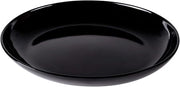 Elite Global 15" x 13" Coupe Oval Heavy-Duty Melamine Plastic Serving Platter
